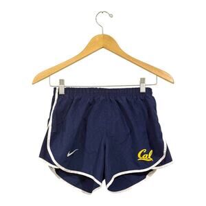 Women's Nike UC Berkeley DRI-FIT Elastic Waist Key Pocket Running Shorts - XS
